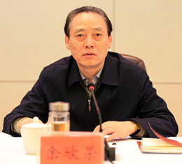 农业部副部长余欣荣在国家种子基地建设与管理