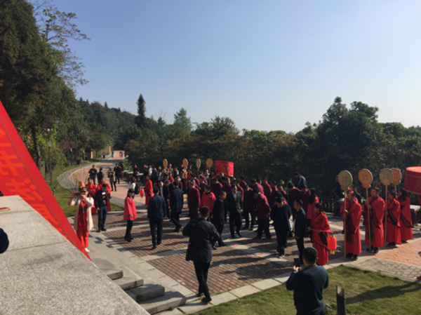 纪念欧阳询诞辰1460年，欧阳家族举办的祭祖活动。.jpg