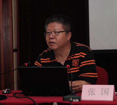 农业部市场与经济信息司张国处长授课