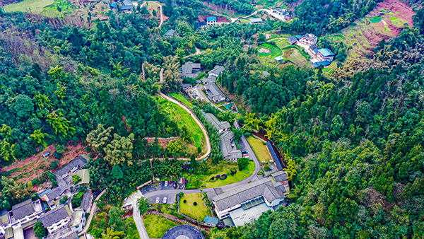 图片7：沐川县桃源山居鸟瞰全景.JPG