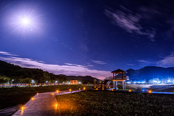 近月湖的夜晚.JPG